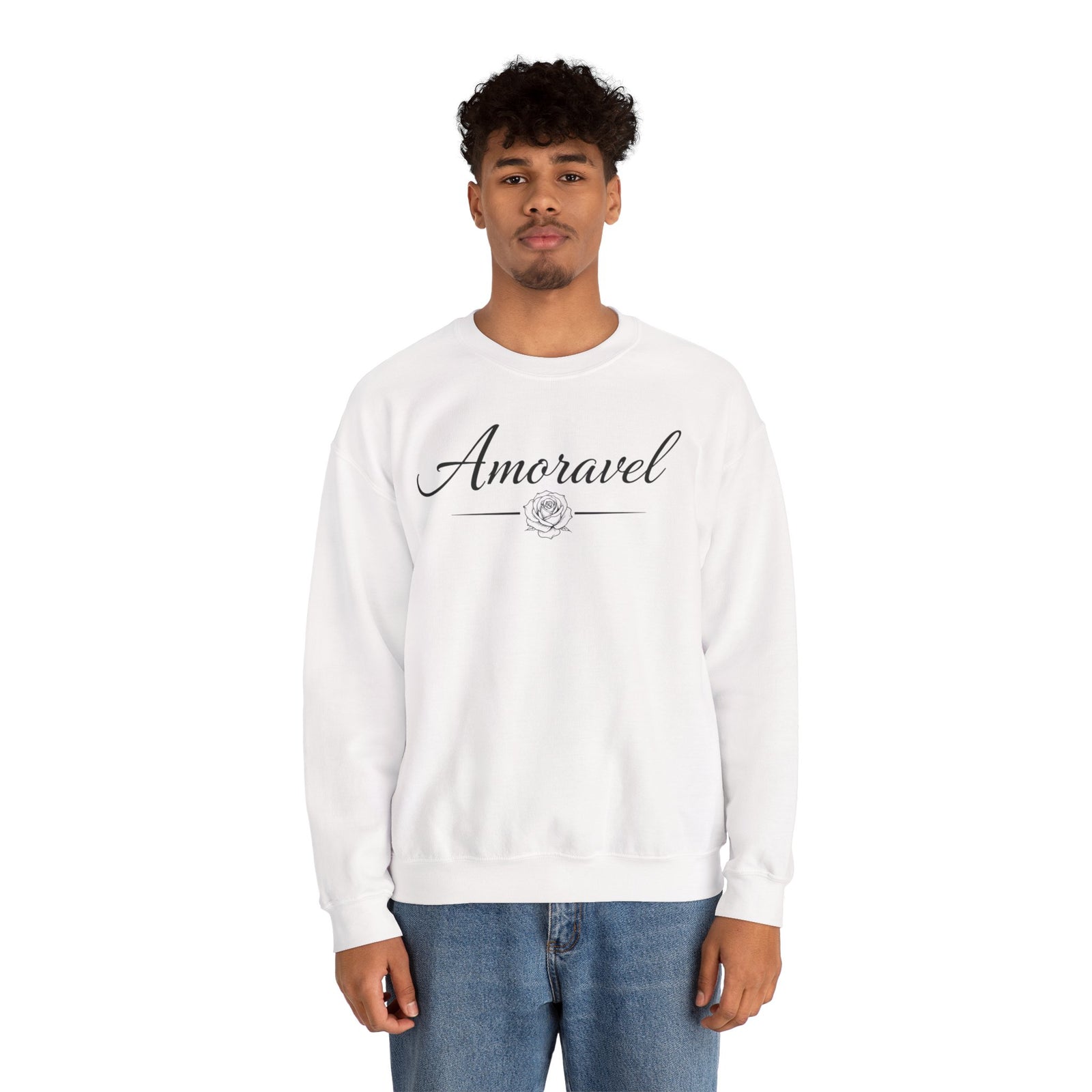 Essence — Core Crewneck White