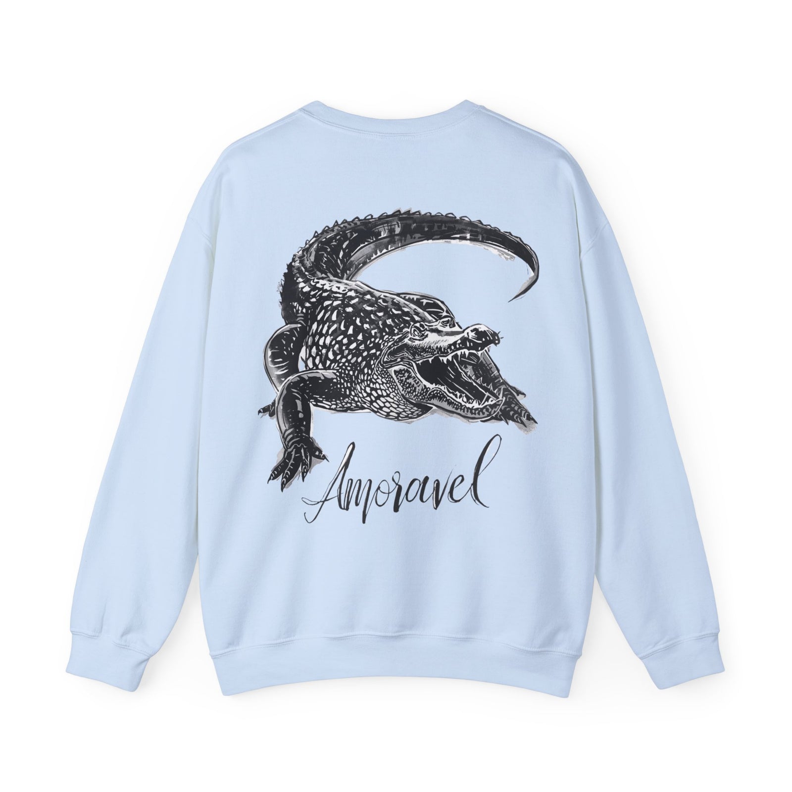 Crocdile  — Art Crewneck