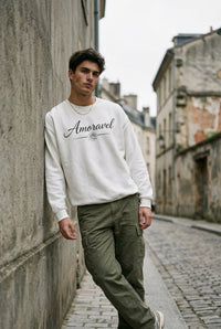 Essence — Core Crewneck White